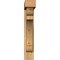 Ekena Millwork Olympic Block Smooth Bracket w/ Offset Brace, Western Red Cedar, 5 1/2"W x 24"D x 32"H BKT0604X24X32OLY05SWR - alternate 2